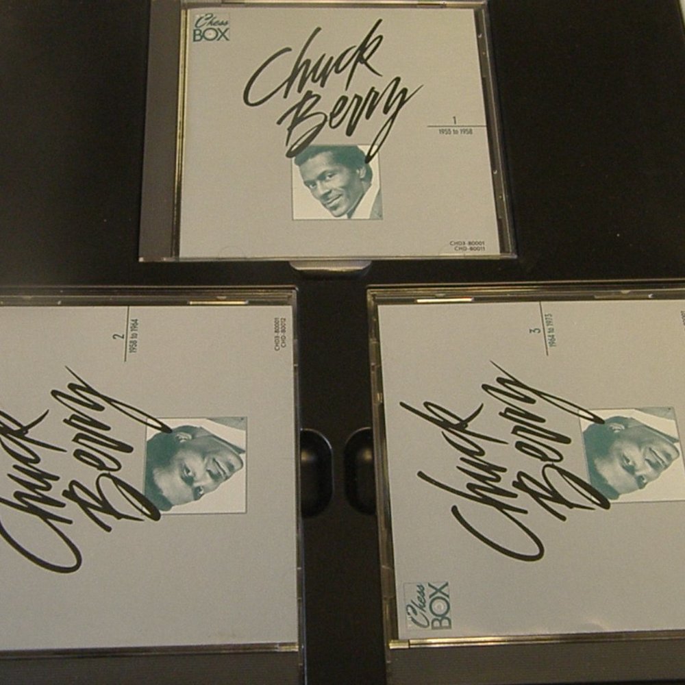 New Chuck Berry Three CD set and history book